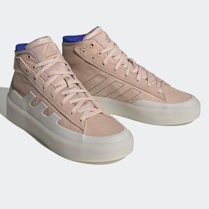 Adidas Originals ZNSORED HI Mens 10 Beige Shoes Sneakers Wonder Taupe